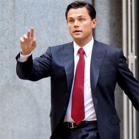 wolf of wall street suit.